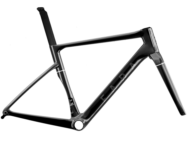 FARA F/Road Frameset Black Metal