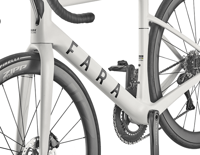 FARA F/Road Frameset Off White