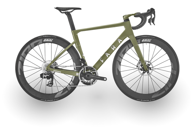 FARA F/Road Frameset Moss Green